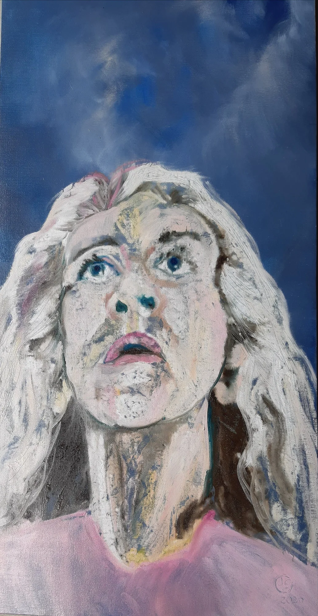 Self Portrait "Storm" by Jo Odessa
