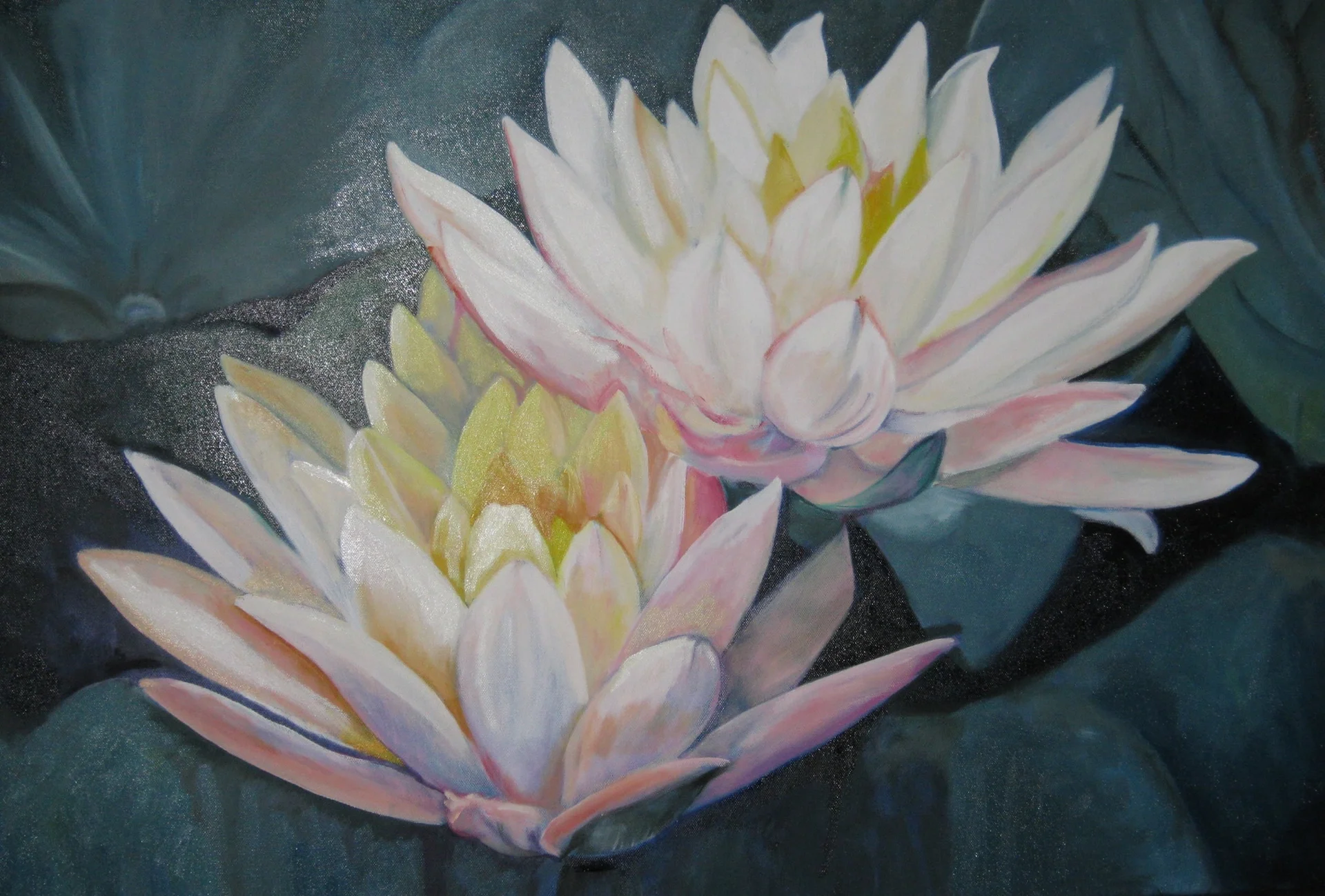 Double Lotus by Jo Odessa
