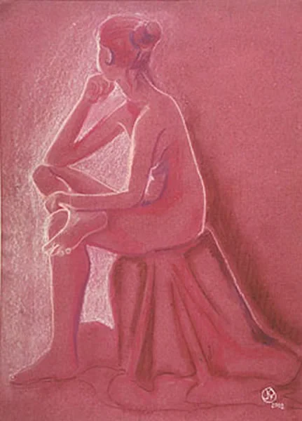 Nude in Pinks by Jo Odessa