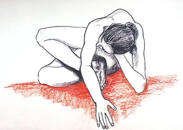 Yoga Pose by Jo Odessa