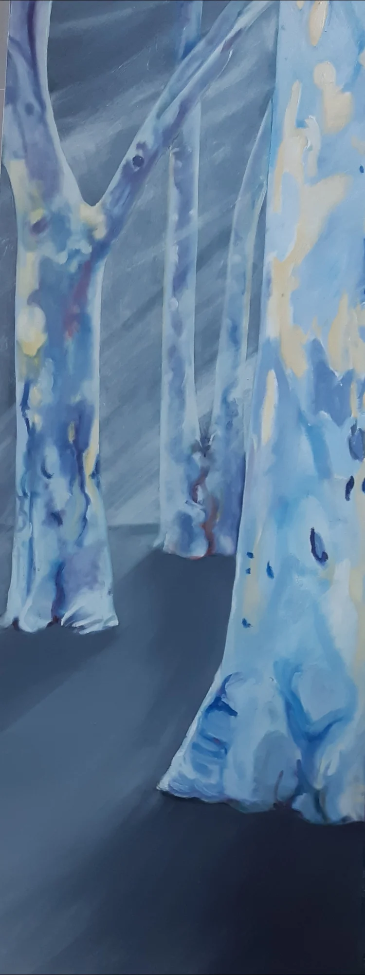 Blue Gums In Mist by Jo Odessa