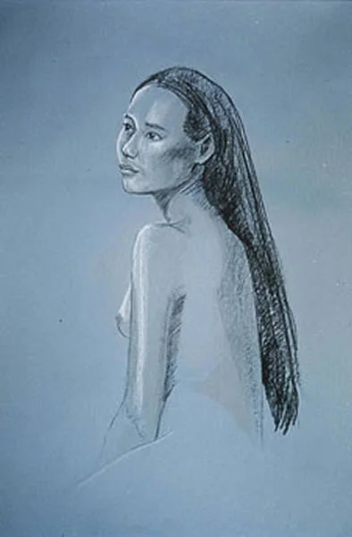 Girl in Greys by Jo Odessa